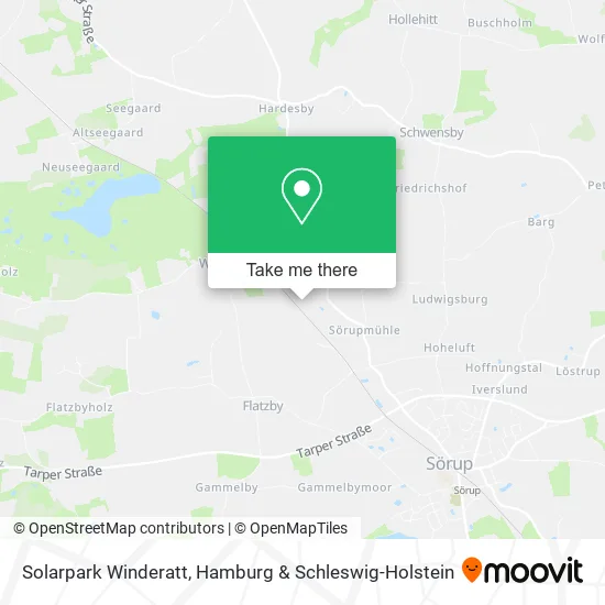 Карта Solarpark Winderatt