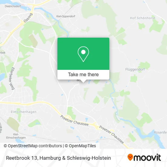 Карта Reetbrook 13