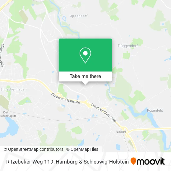 Карта Ritzebeker Weg 119