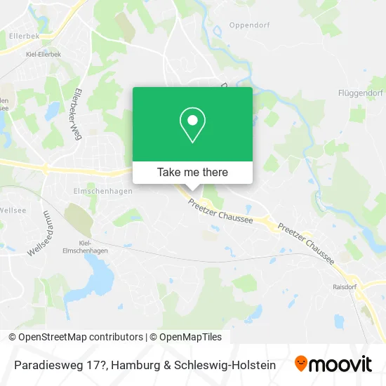 Карта Paradiesweg 17?