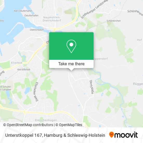 Карта Unterstkoppel 167