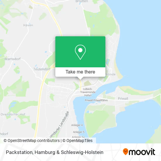 Карта Packstation