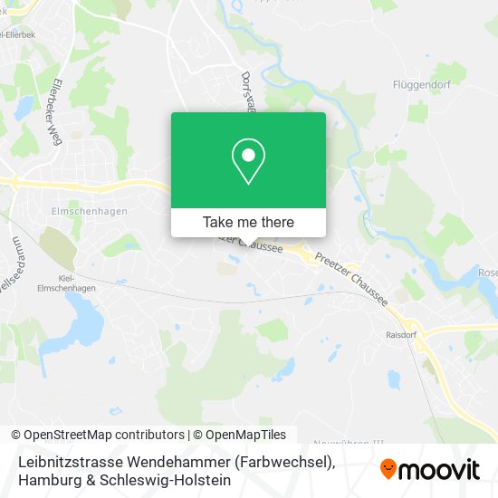 Leibnitzstrasse Wendehammer (Farbwechsel) map