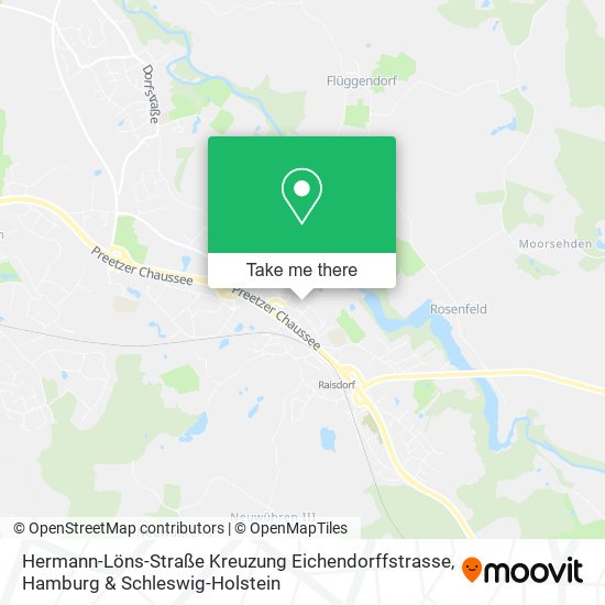 Hermann-Löns-Straße Kreuzung Eichendorffstrasse map