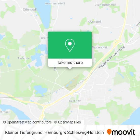 Карта Kleiner Tiefengrund