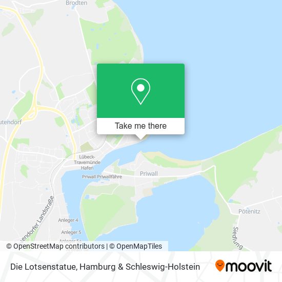 Die Lotsenstatue map