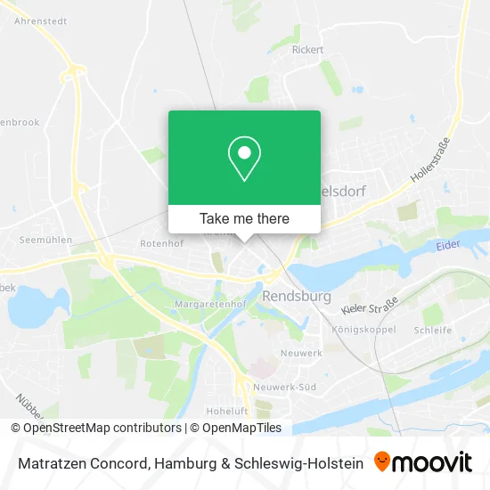 Карта Matratzen Concord