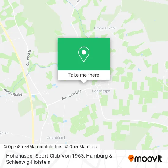 Карта Hohenasper Sport-Club Von 1963