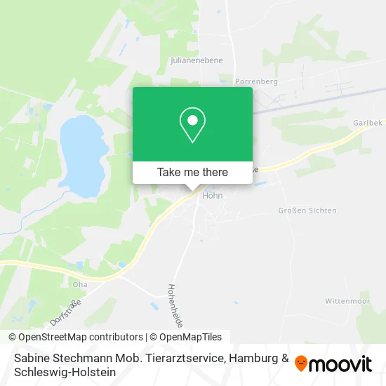 Карта Sabine Stechmann Mob. Tierarztservice