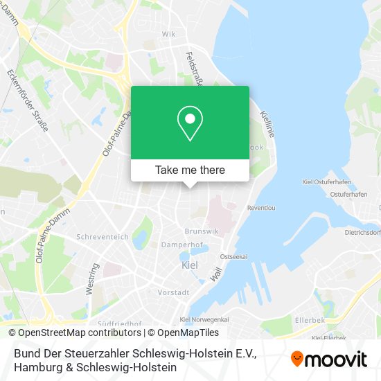 Bund Der Steuerzahler Schleswig-Holstein E.V. map