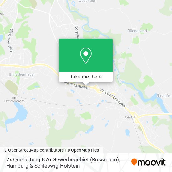 2x Querleitung B76 Gewerbegebiet (Rossmann) map