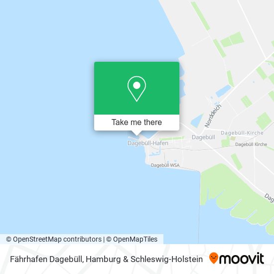 Fährhafen Dagebüll map
