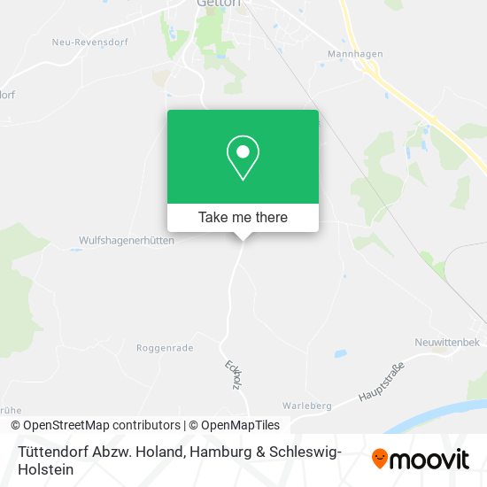 Tüttendorf Abzw. Holand map