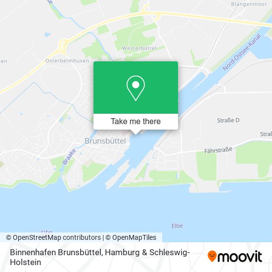 Binnenhafen Brunsbüttel map