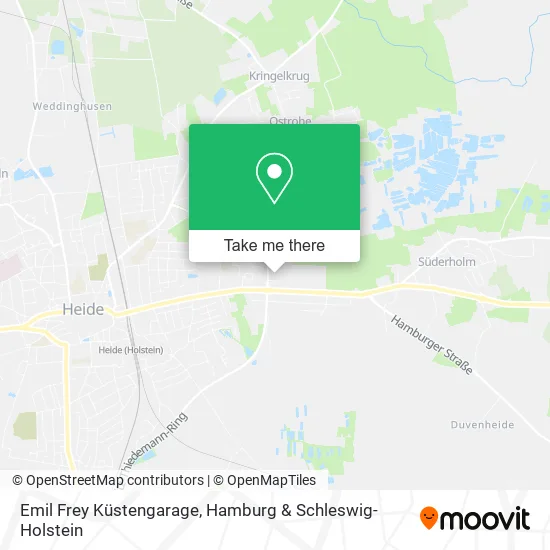 Emil Frey Küstengarage map