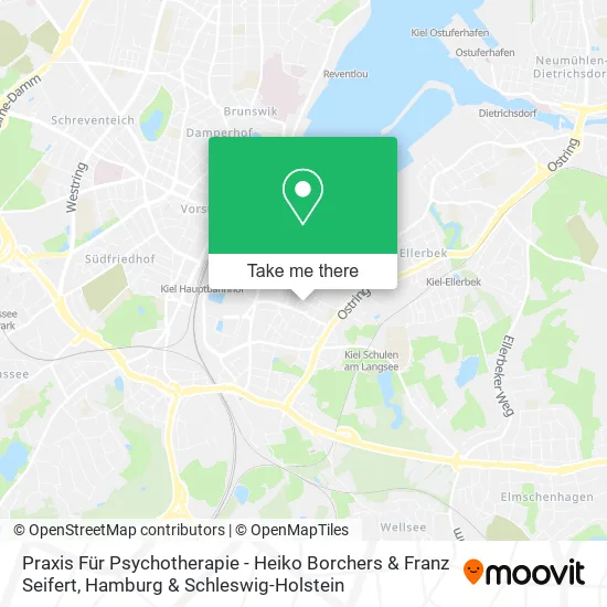 Карта Praxis Für Psychotherapie - Heiko Borchers & Franz Seifert