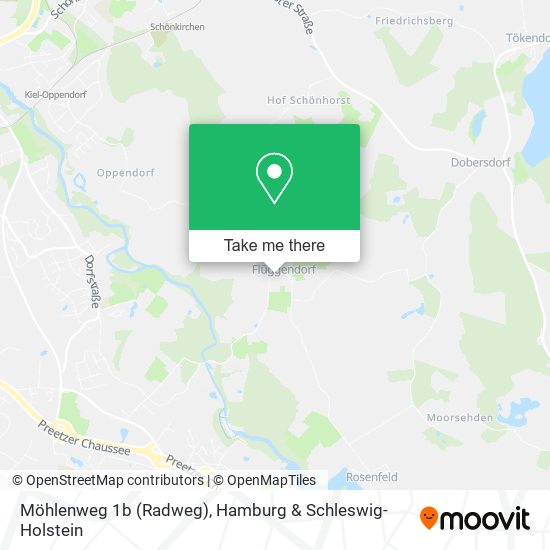 Möhlenweg 1b (Radweg) map