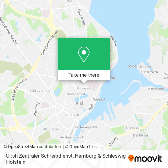 Карта Uksh Zentraler Schreibdienst