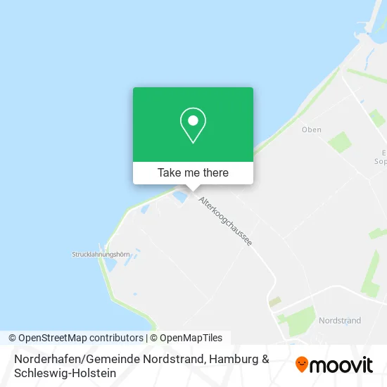 Карта Norderhafen / Gemeinde Nordstrand