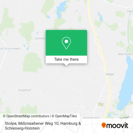 Карта Stolpe, Mißmaaßener Weg 10