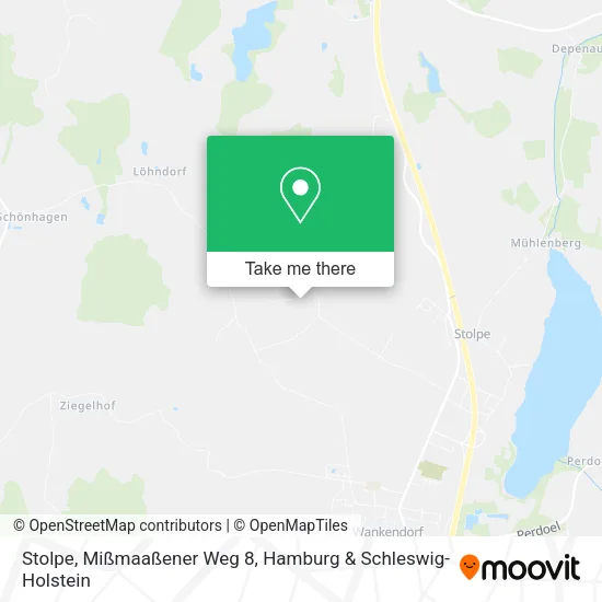 Карта Stolpe, Mißmaaßener Weg 8