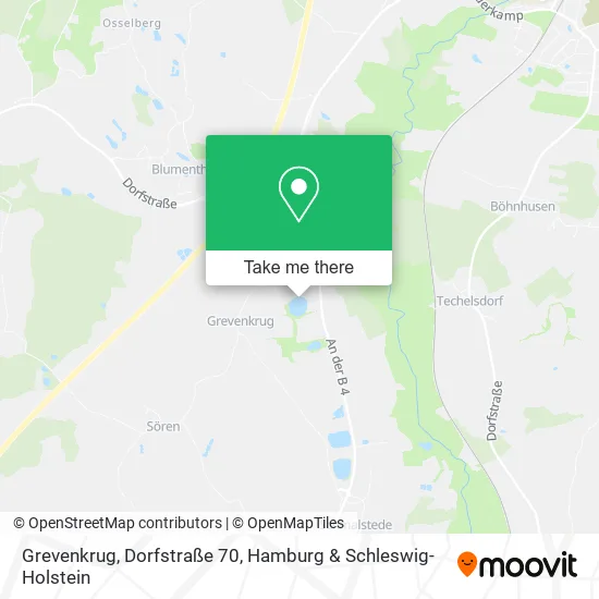 Карта Grevenkrug, Dorfstraße 70