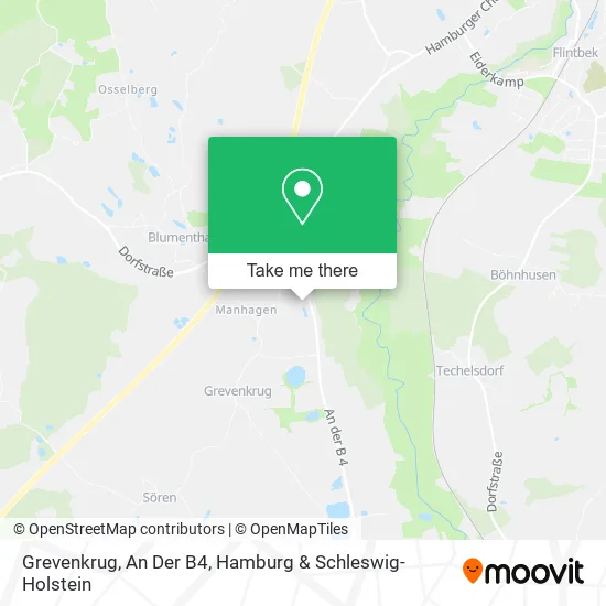 Карта Grevenkrug, An Der B4