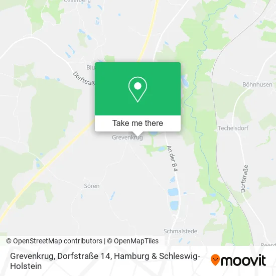 Карта Grevenkrug, Dorfstraße 14