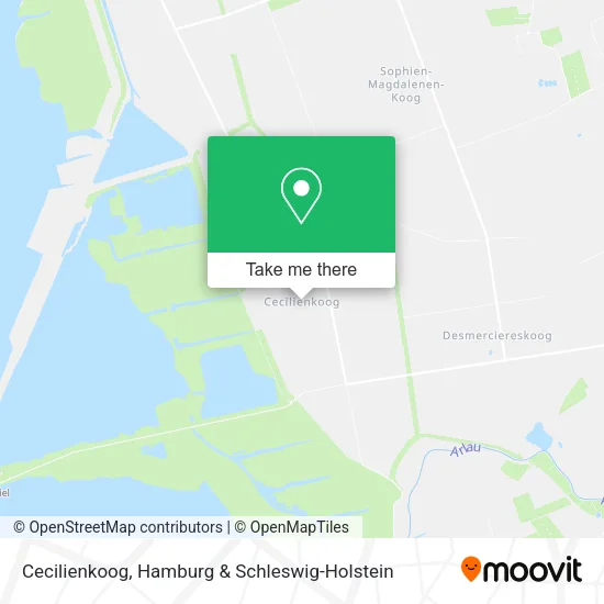Карта Cecilienkoog