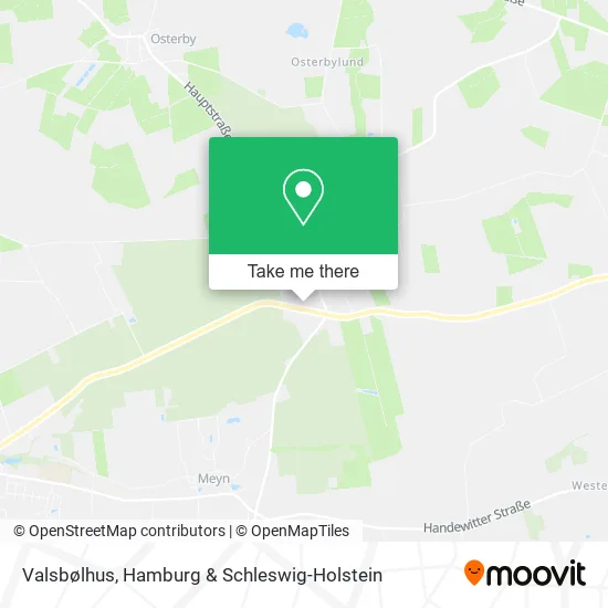 Карта Valsbølhus