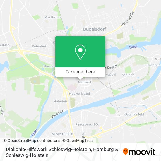 Diakonie-Hilfswerk Schleswig-Holstein map