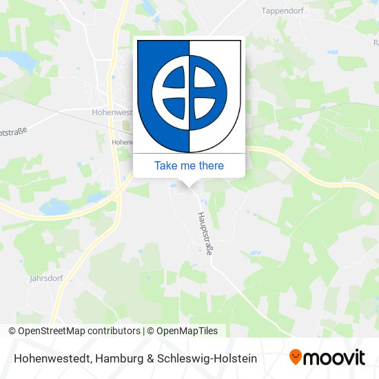 Hohenwestedt map