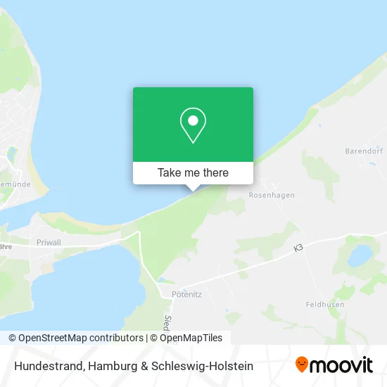 Карта Hundestrand