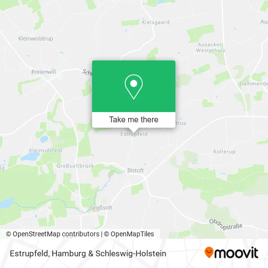 Карта Estrupfeld