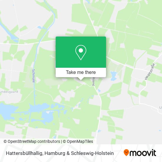 Hattersbüllhallig map