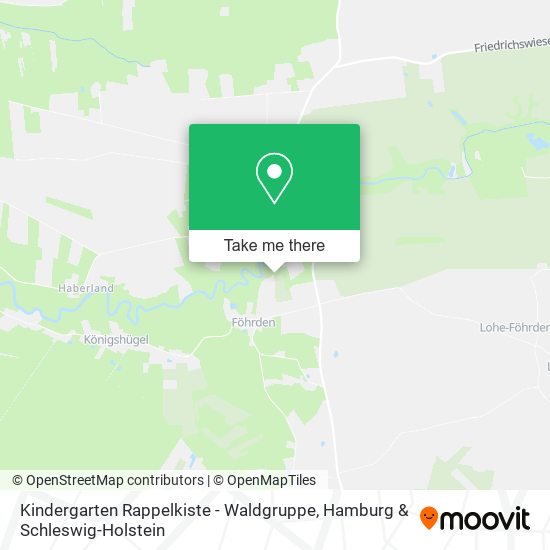 Kindergarten Rappelkiste - Waldgruppe map
