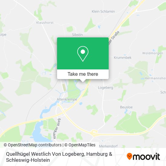 Quellhügel Westlich Von Logeberg map