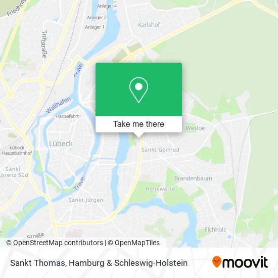 Карта Sankt Thomas