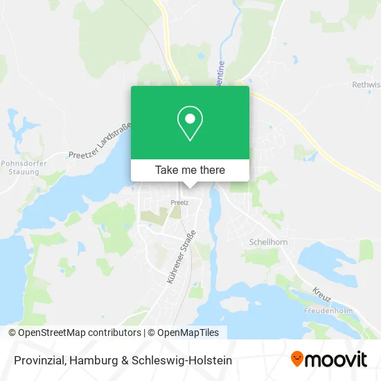 Карта Provinzial