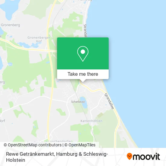 Карта Rewe Getränkemarkt