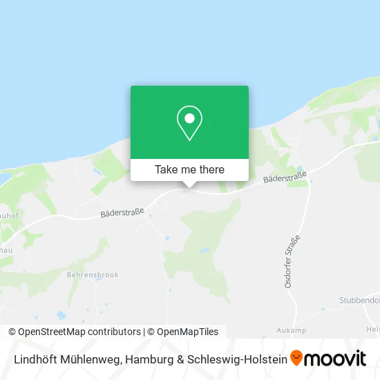 Карта Lindhöft Mühlenweg