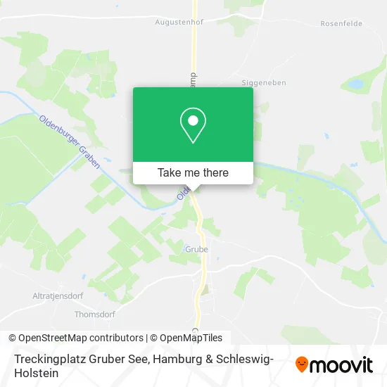 Карта Treckingplatz Gruber See