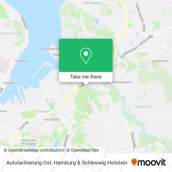 Карта Autolackierung Ost