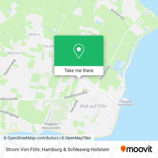 Карта Strom Von Föhr