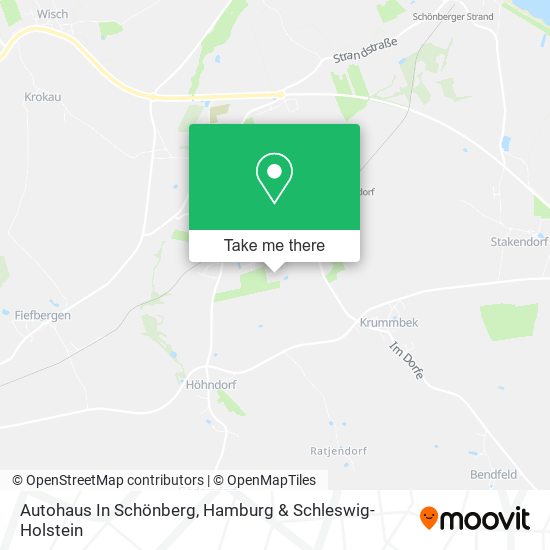 Autohaus In Schönberg map