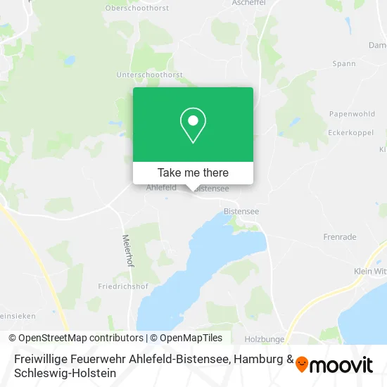 Карта Freiwillige Feuerwehr Ahlefeld-Bistensee
