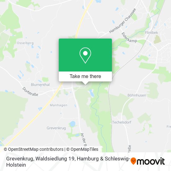 Grevenkrug, Waldsiedlung 19 map