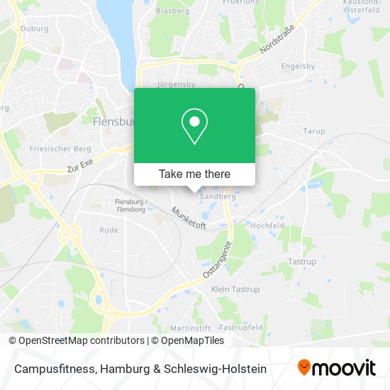 Campusfitness map