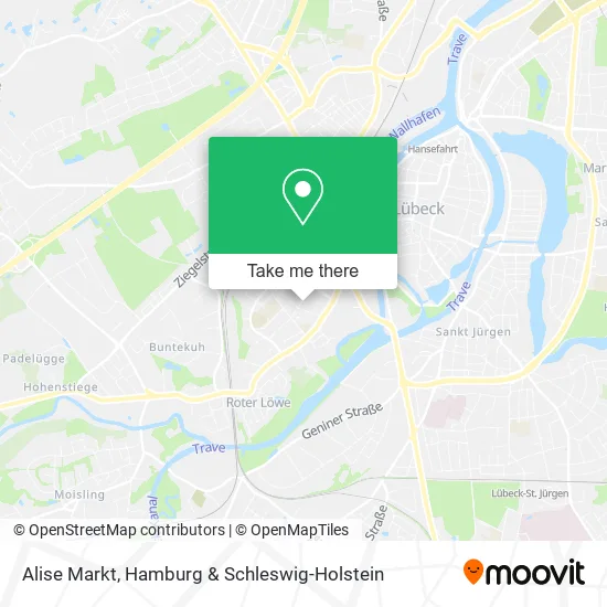 Карта Alise Markt