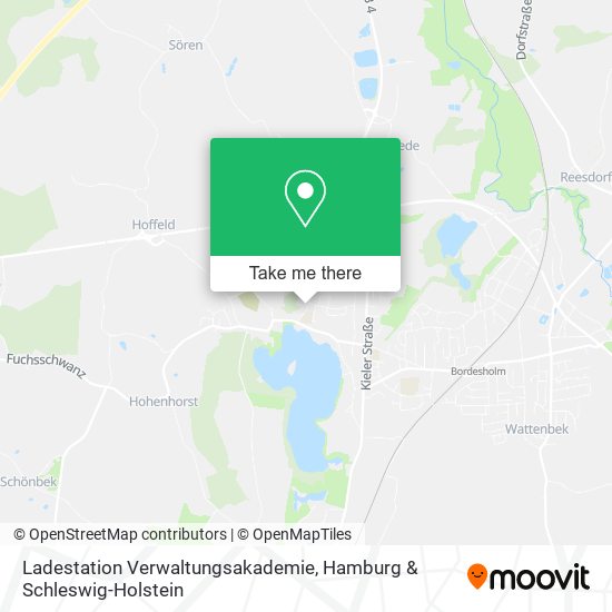 Ladestation Verwaltungsakademie map